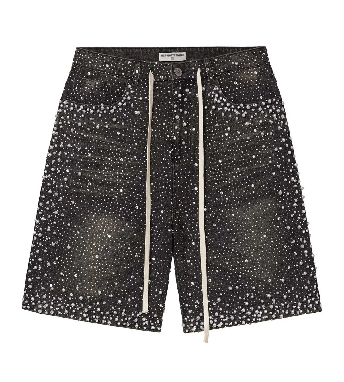 Vale Forever 'Rainstorm' Black Jean Shorts