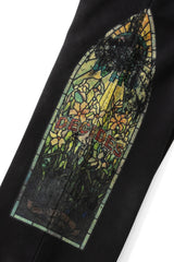 Who Decides War "Faded Glass" Black Sweats