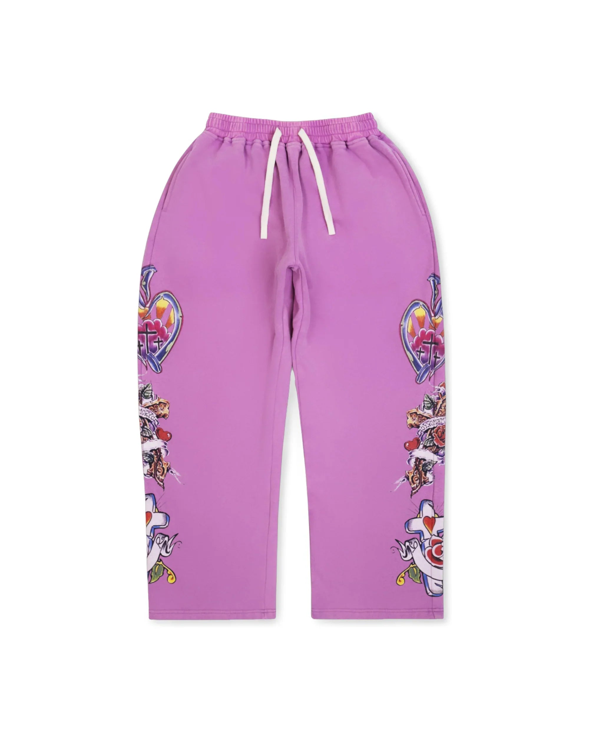 We Are Righteous 'Risen King' Purple Sweats