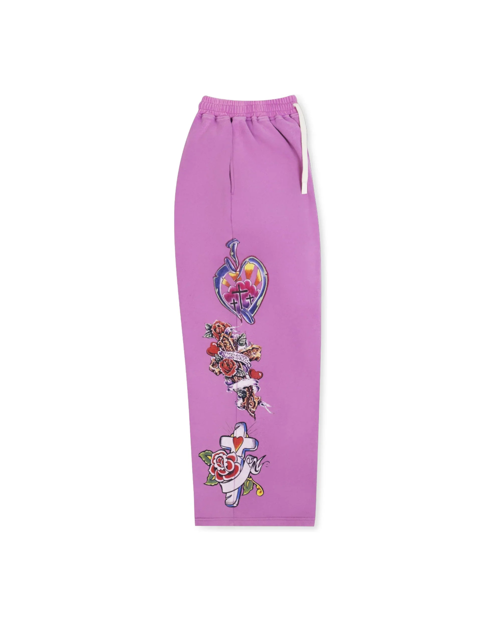 We Are Righteous 'Risen King' Purple Sweats