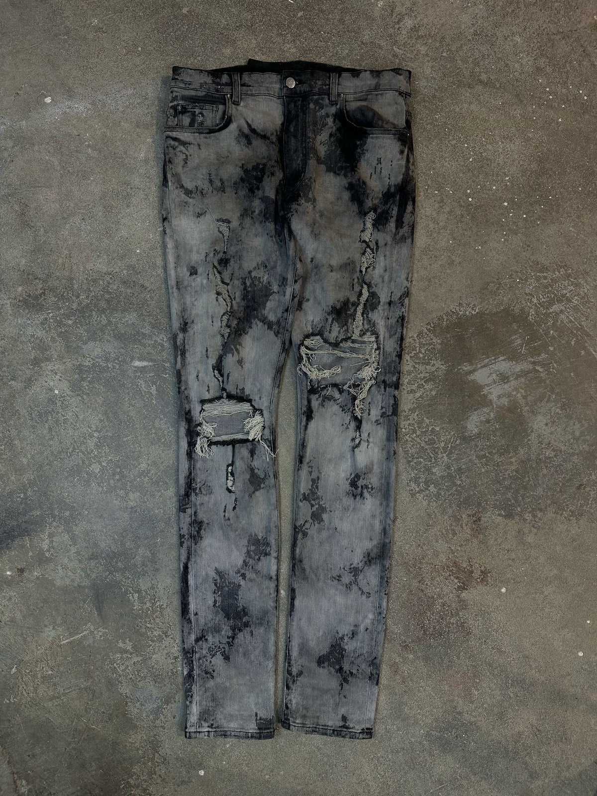 Amiri Thrasher Grey Bleach Used 34