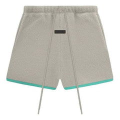Essentials Taupe & Mint Sweat Shorts