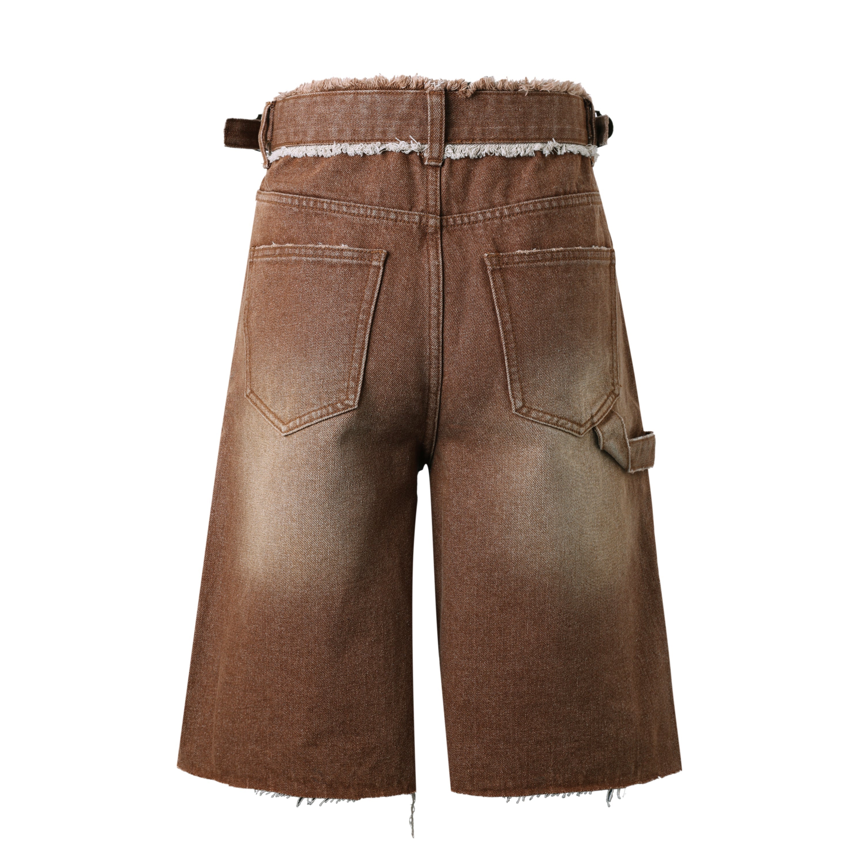 Lost Intricacy 'Sandstorm Carpenter' Jean Shorts